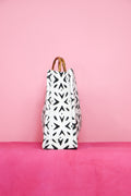 Blanco Bamboo Mud Cloth Bag