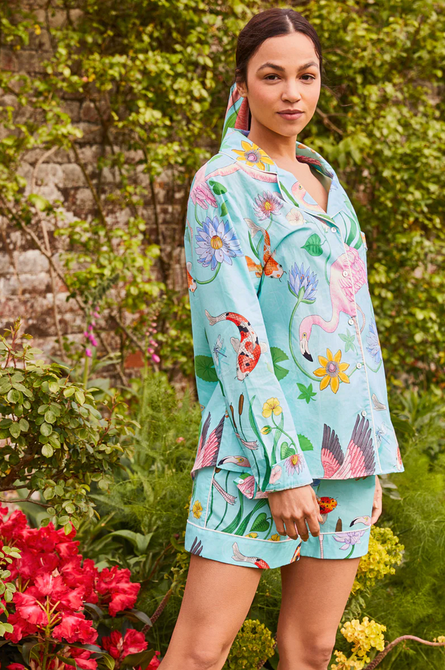 Flamingo Pond Organic Cotton Pyjama Set